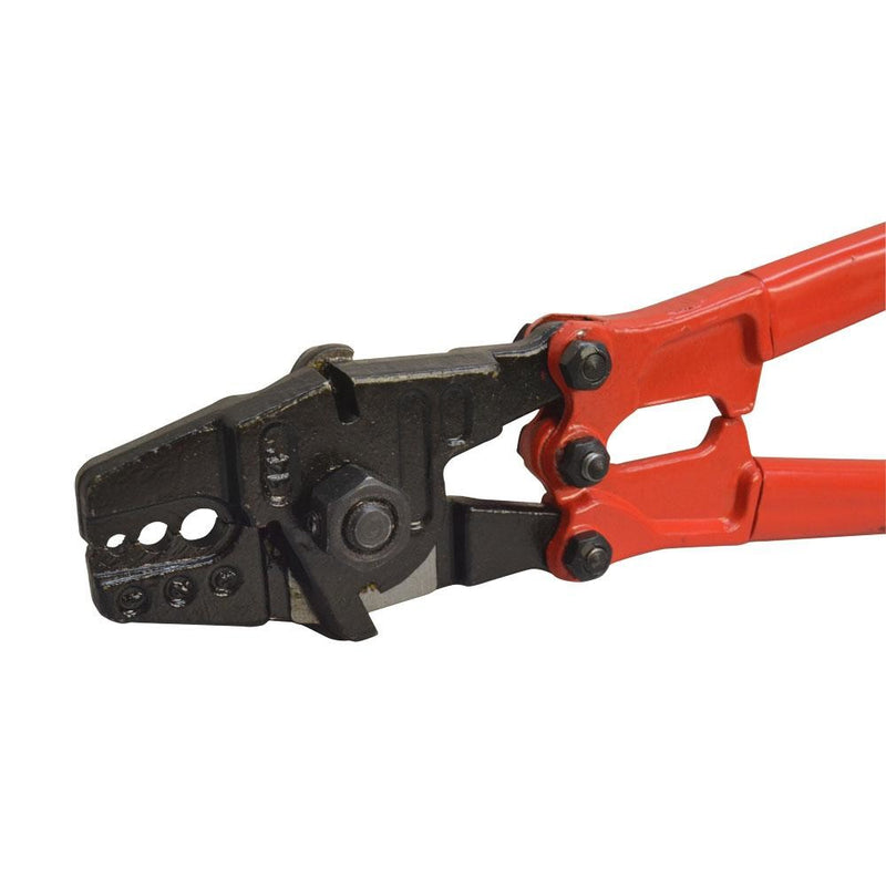 14" Hand Swager Cable Wire Cutter 1/16" 3/32" 1/8" Aluminum Sleeves Copper
