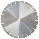 14" Premium Laser Welded Segmented Diamond Saw Blade 1" Arbor for Hard Concrete