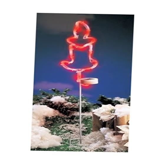 14" x 5" Solar Power Christmas Candle Light 100,000 Hours