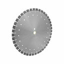 14''L -20mm Turbo Segmented Saw Blade Wet Dry Concrete High Speed Saw Walk Behind Shaw