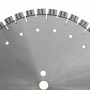 14''L -20mm Turbo Segmented Saw Blade Wet Dry Concrete High Speed Saw Walk Behind Shaw
