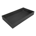 2" Deep Black Stackable Jewelry Tray – Organizer Display Case for Rings, Earrings, and Accessories