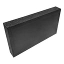 2" Deep Black Stackable Jewelry Tray – Organizer Display Case for Rings, Earrings, and Accessories