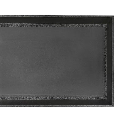 2" Deep Black Stackable Jewelry Tray – Organizer Display Case for Rings, Earrings, and Accessories