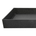 2" Deep Black Stackable Jewelry Tray, Organizer Display Case for Rings, Earrings & Accessories