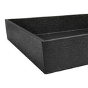1-1/2" Deep Black Stackable Jewelry Tray, Organizer Display Case for Rings, Earrings & Accessories