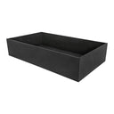 3" Deep Black Stackable Jewelry Tray – Organizer Display Case for Rings, Earrings, and Accessories