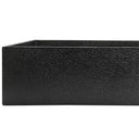 3" Deep Black Stackable Jewelry Tray – Organizer Display Case for Rings, Earrings, and Accessories