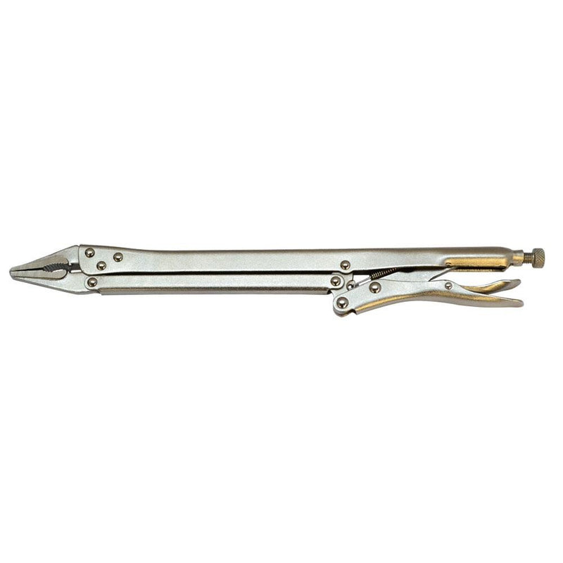 15" Locking Pliers Straight Jaw Extra Long For Gripping Clamping Twisting