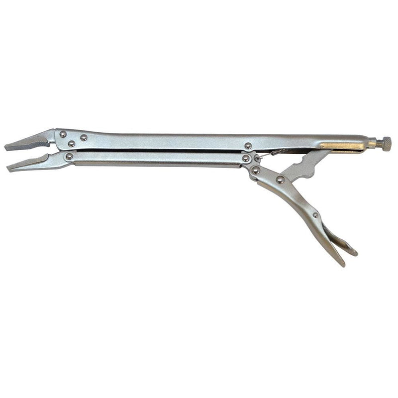 15" Locking Pliers Straight Jaw Extra Long For Gripping Clamping Twisting