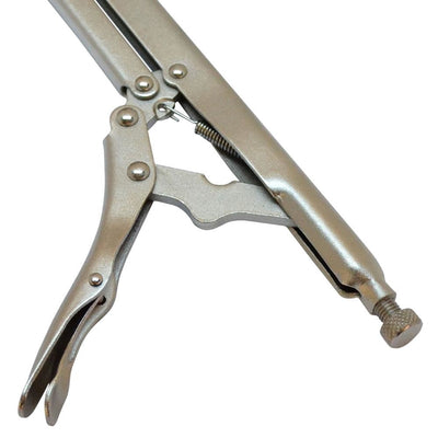 15" Locking Pliers Straight Jaw Extra Long For Gripping Clamping Twisting