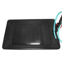 17 Gallon Low Profile Heavy Truck Car Oil Drain Pan w/ Pump & Wheels