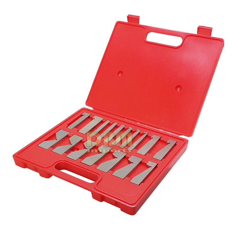 17 PC Precision Angle Block 1/4 to 45 Degree Set Machinist Toolmaker ...