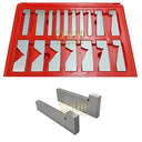 17 PC Precision Angle Block 1/4 to 45 Degree Set Machinist Toolmaker .0003 ACC