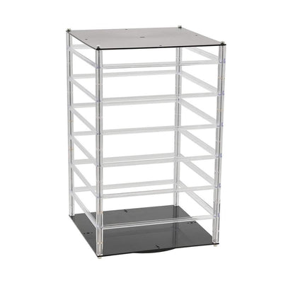 17"H x 10"W x 10"L Rotating 360 degrees Earrings Countertop Display Holds 96 2" Cards