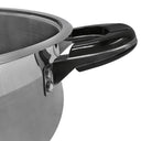 18 Quart High Quality Stainless Steel Low Pot With Lid Capsule Base Cookware