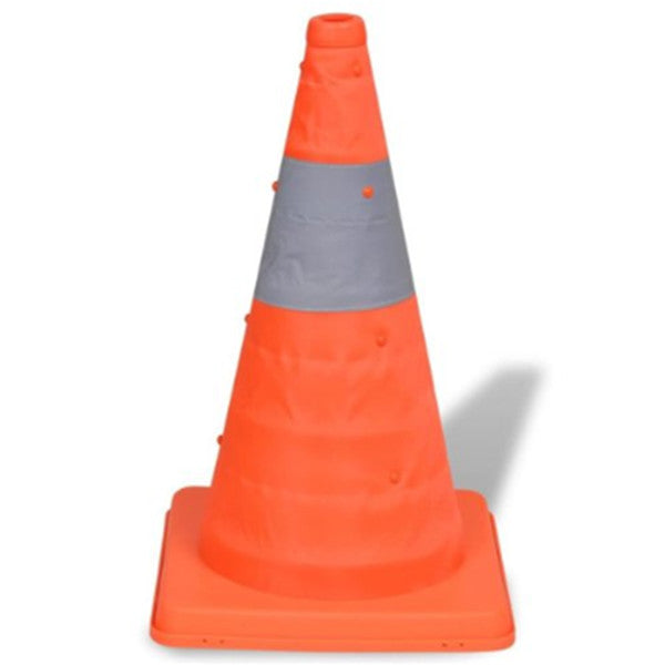 18" Pop-Up Car Traffic Warning Cones Orange Parking Safety Road Guard