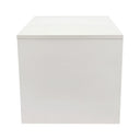 18'' x 18'' White Knockdown Bases Pedestal Base Box Cube Display Fixture Retail Warehouse