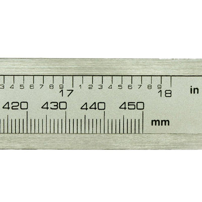 18''/450mm Range Electronic Digital Caliper Ruler Long Jaw .0024"/0.06mm Accuracy