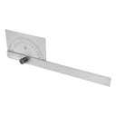 180 Degree Square Head Depth Gage Protractor Gauge Ruler Stainless Steel Precision Measuring Tool