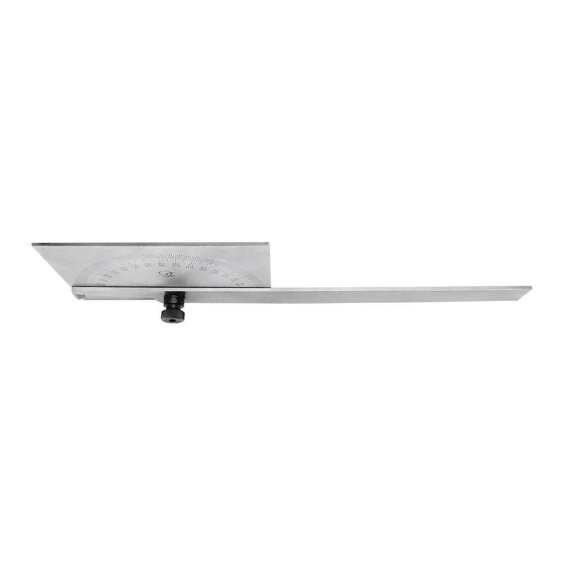 180 Degree Square Head Depth Gage Protractor Gauge Ruler Stainless Steel Precision Measuring Tool