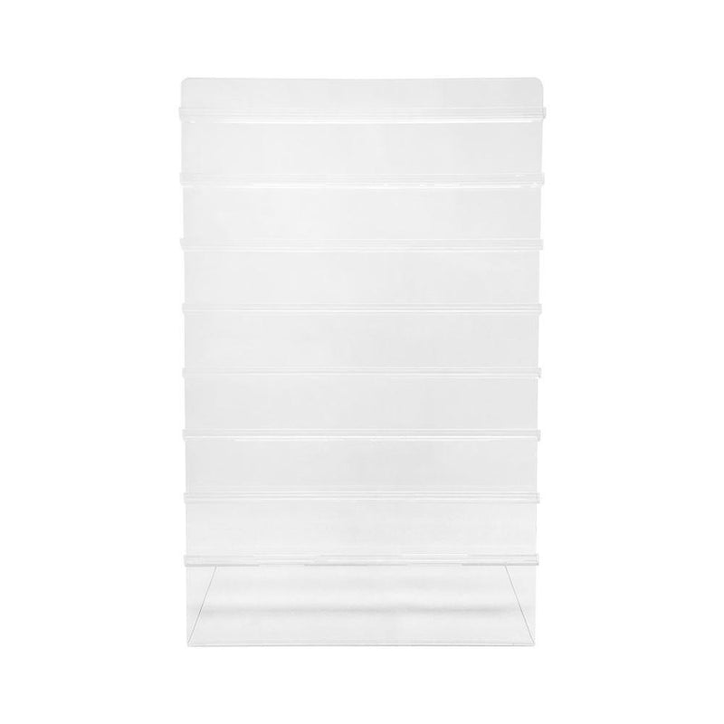 19 Inch High Lucite Clear Acrylic Carded Earring Display Stand Retail Store