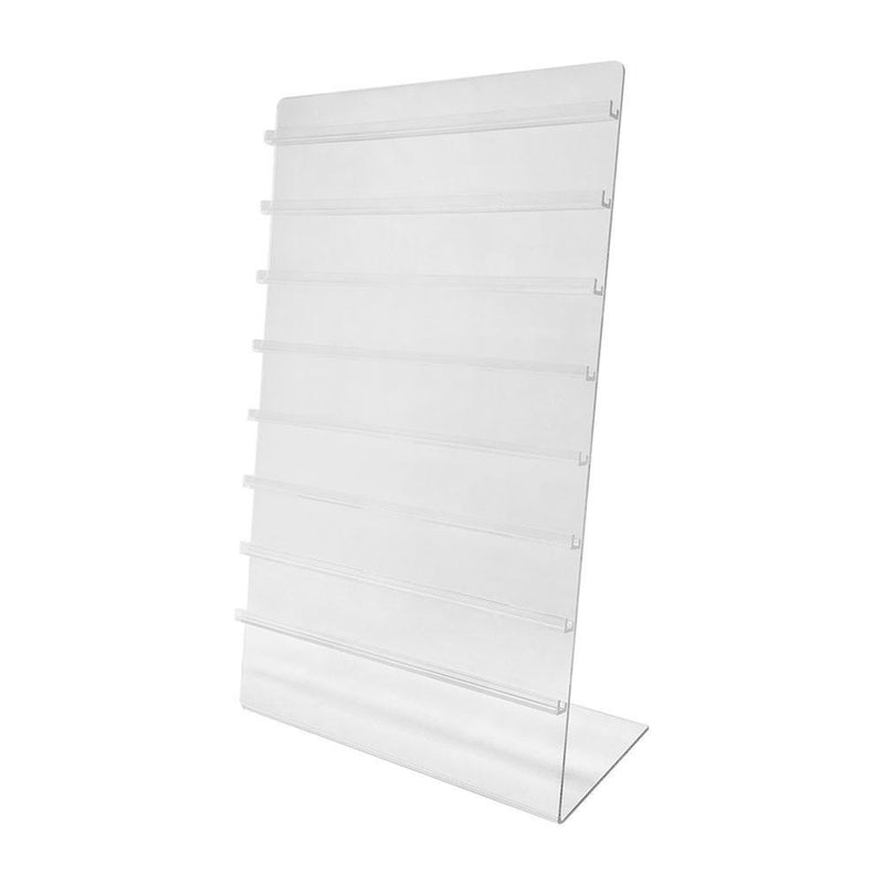 19 Inch High Lucite Clear Acrylic Carded Earring Display Stand Retail Store