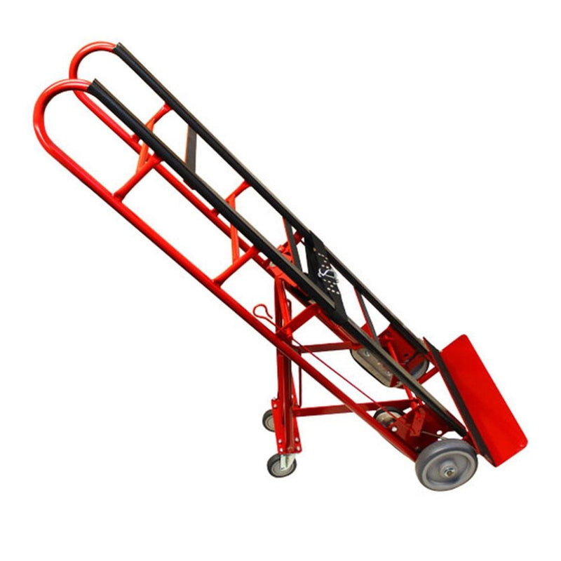 2 in 1 Professional 4 Wheel Appliance Hand Truck Dolly Cart Moving Mobile Lift