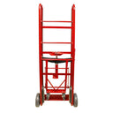 2 in 1 Professional 4 Wheel Appliance Hand Truck Dolly Cart Moving Mobile Lift