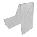 2 PC Crystal Clear Lucite Acrylic Literature Holder For 5''H Book Clutch Bag Easel