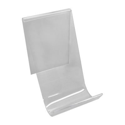 2 PC Crystal Clear Lucite Acrylic Literature Holder For 5''H Book Clutch Bag Easel