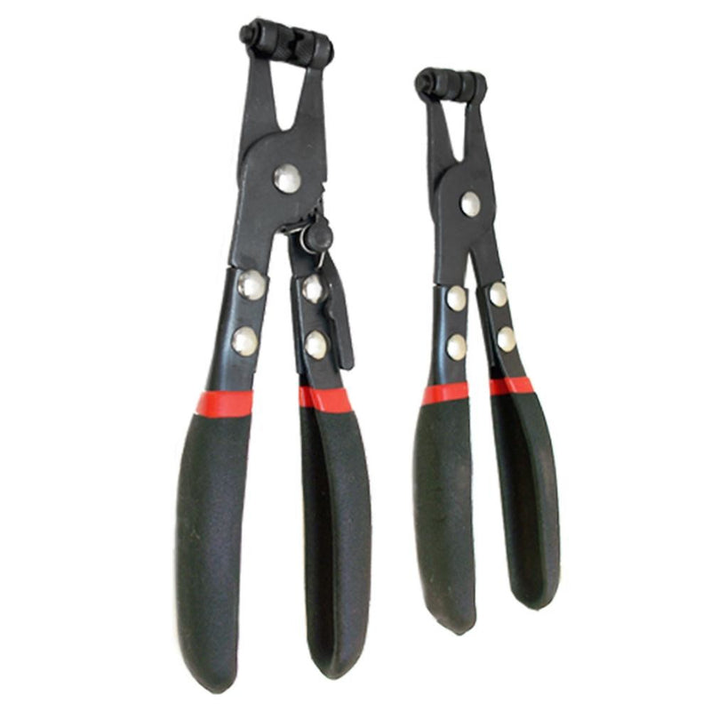 2 PC Hose Clip Pliers Non-slip Handles Hose Clamps Set