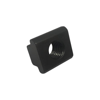 2 Pc T-Slot Nut Table Slot 13/16''  Tapped Through Black Oxide