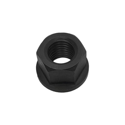 2 Pc Thread Flange Nut  5/8''-11 Steel Hex Threading Black Oxide Finish