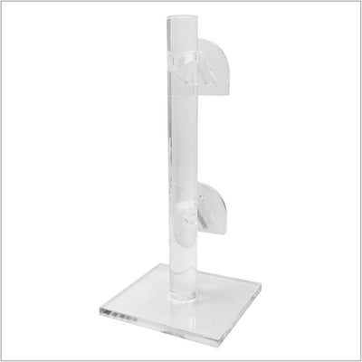 2 Tier Sunglasses Display Eyewear Stand Holder Counter Top Free Standing - Clear Lucite  Acrylic