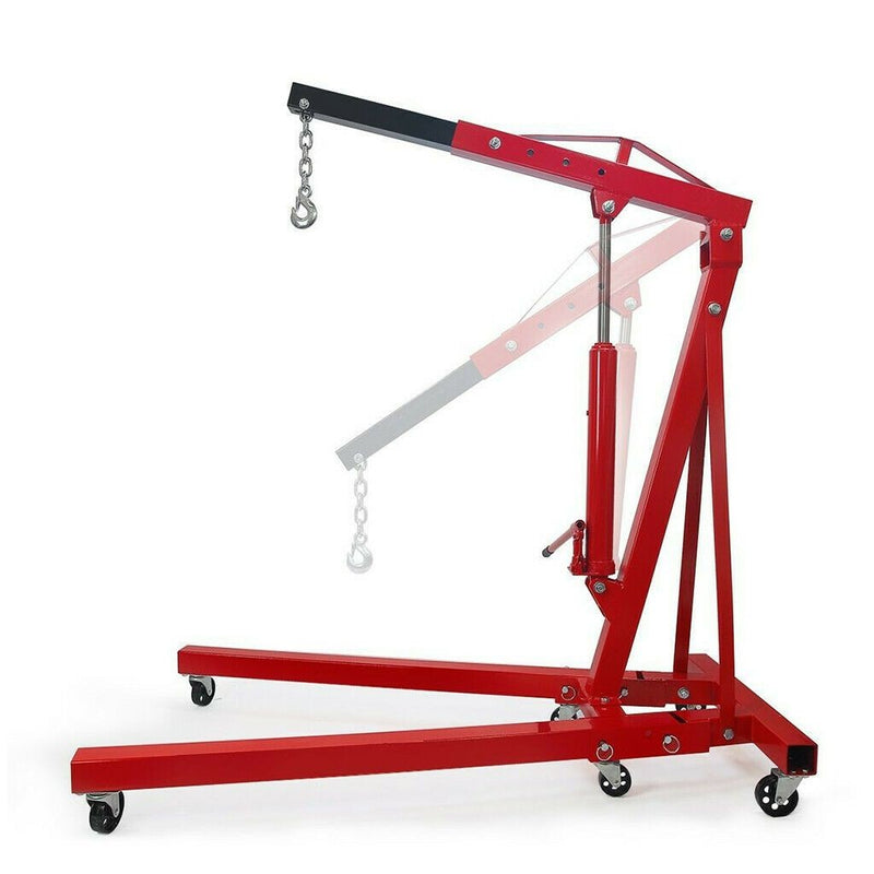 2 Ton Cherry Picker Engine Hoist Lift Crane 4,000 Lbs