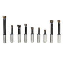 2" Boring Head R8 Set 9 PC 1/2'' Shank Carbide Tipped