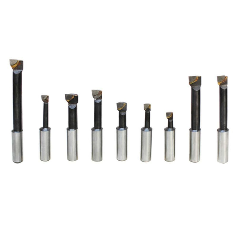 2" Boring Head R8 Set 9 PC 1/2&