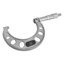 2- 3" Range Baked Enamel Finished Frame Outside Micrometer 0.0001 Grad .00019" Accuracy