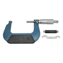 2-3" Outside Micrometer Metal Frame 0.0001" Graduation Ratchet Stop Lock Nut Machinist Ruler Measuring Tool