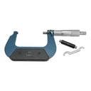 2-3" Outside Micrometer Metal Frame 0.0001" Graduation Ratchet Stop Lock Nut Machinist Ruler Measuring Tool