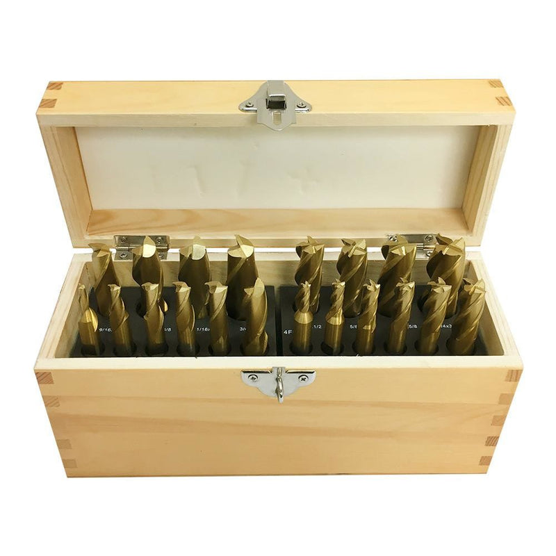 20 pcs 4 & 2 Flute 3/8&