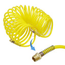 20 Pcs Air Compressor Accessory Kit Tool 25FT Recoil Hose Gun Tire Nozzles Set