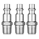 20 Pcs Air Compressor Accessory Kit Tool 25FT Recoil Hose Gun Tire Nozzles Set