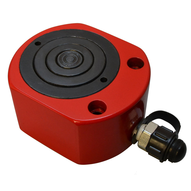 20 Ton 26mm 1.02" Stroke Multi Stage Hydraulic Cylinder Flat Jack Low Profile Ram