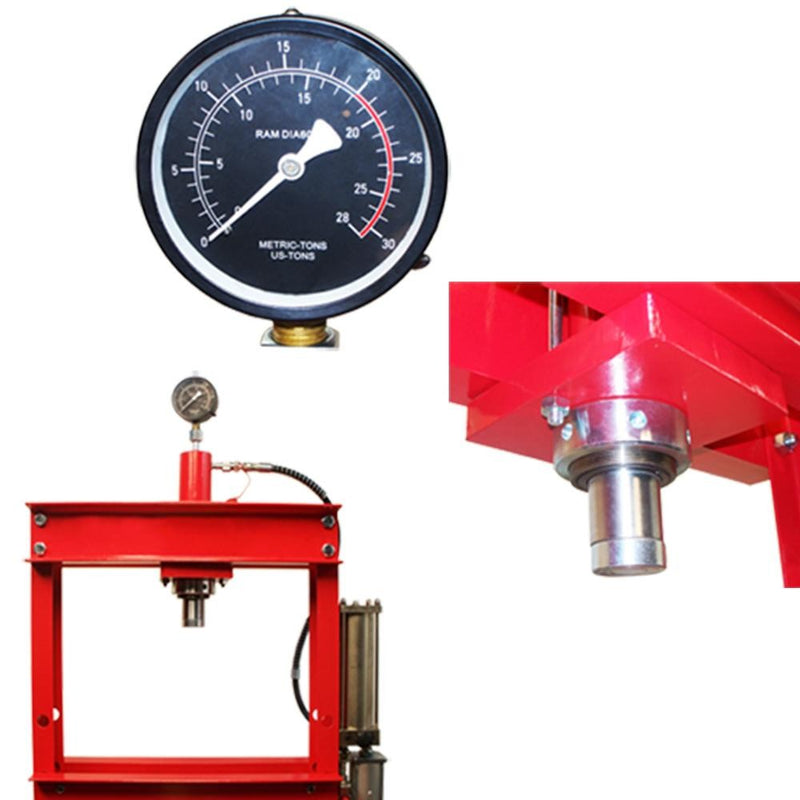 20 Ton Air Floor Hydraulic Shop Press