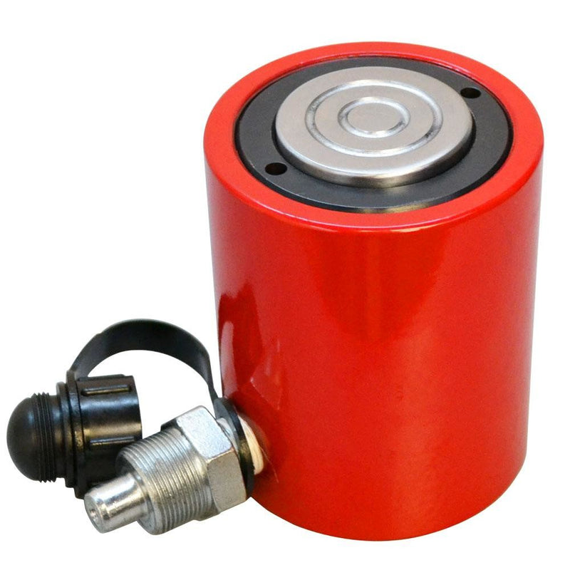 20 Ton Hydraulic Lifting Cylinder 2" (50mm) Stroke 106mm Closed Height Lift Jack Ram High Pressure Pump