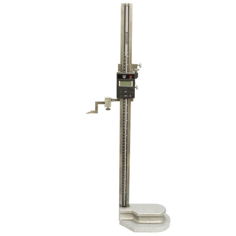 20"  Electronic Digital Dial Height Gage 0-20"/500mm Single Column Gauge Precision Measuring Tool Carbide Scriber
