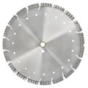 20" All Turbo Segmented Diamond Saw Blade 12mm Rim Undercut by 15mm Segmented Rim