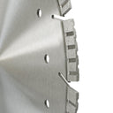 20" All Turbo Segmented Diamond Saw Blade 12mm Rim Undercut by 15mm Segmented Rim